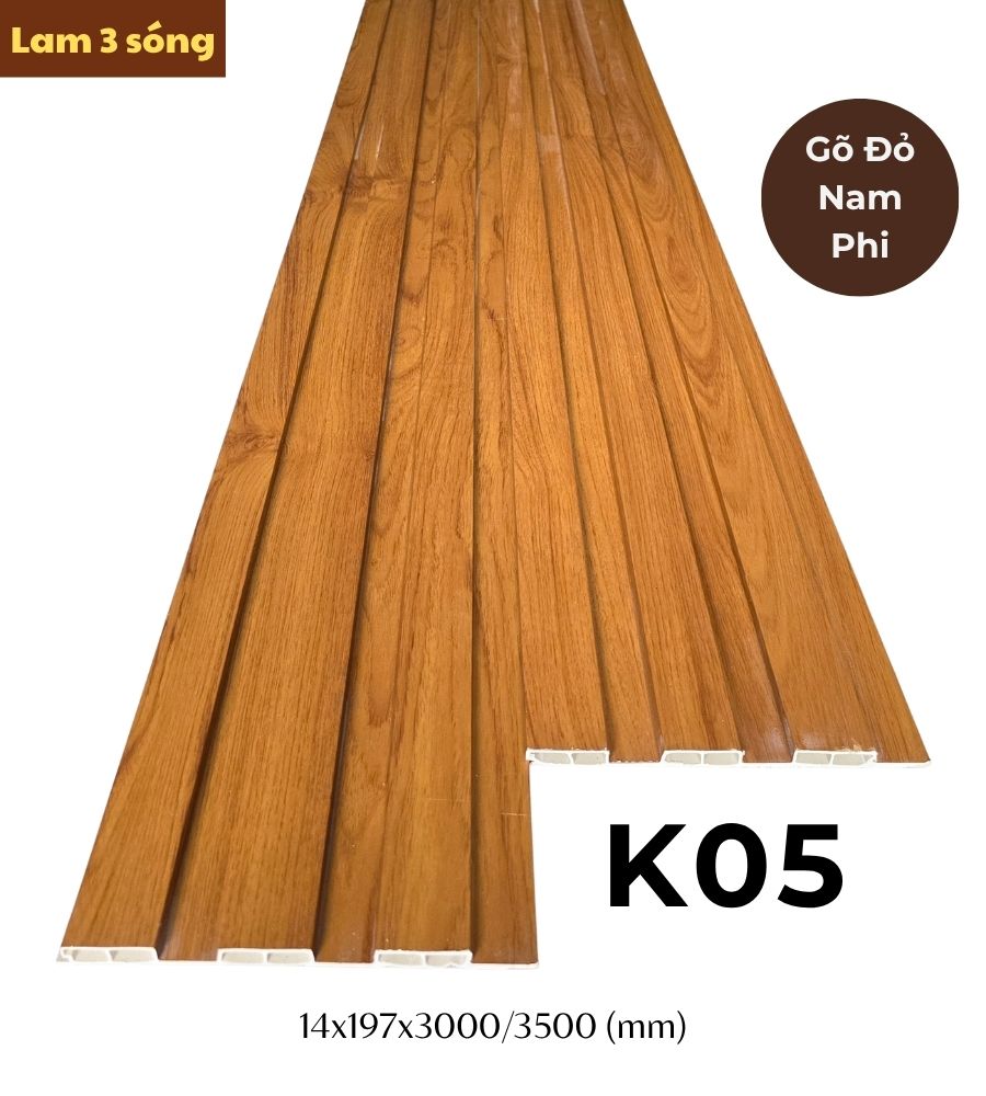 Tấm ốp lam 3 sóng thấp K-05