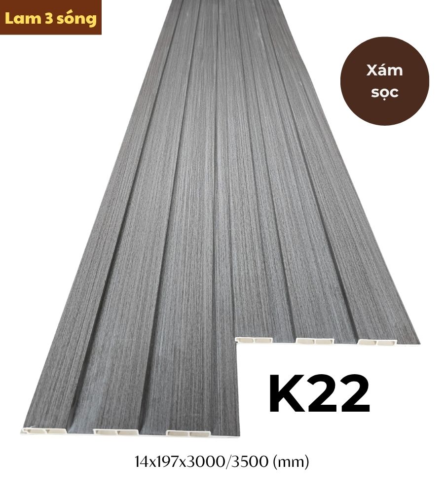 Tấm ốp lam 3 sóng thấp K-22