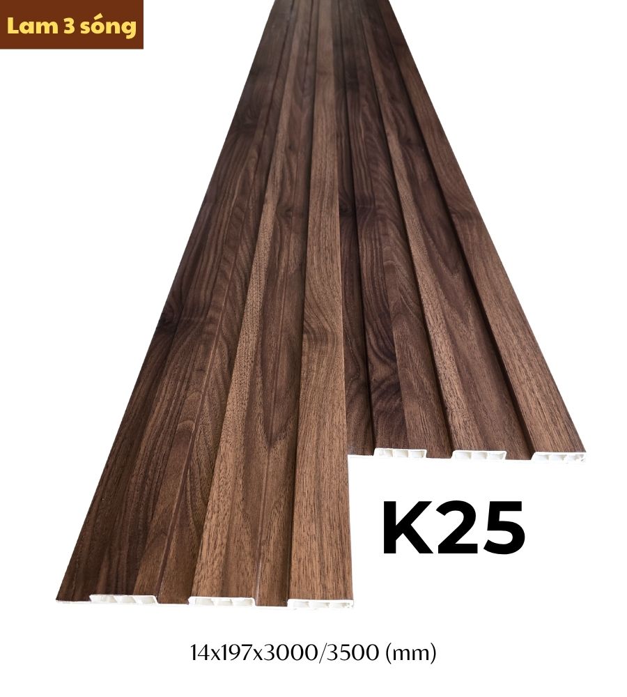Tấm ốp lam 3 sóng thấp K-25