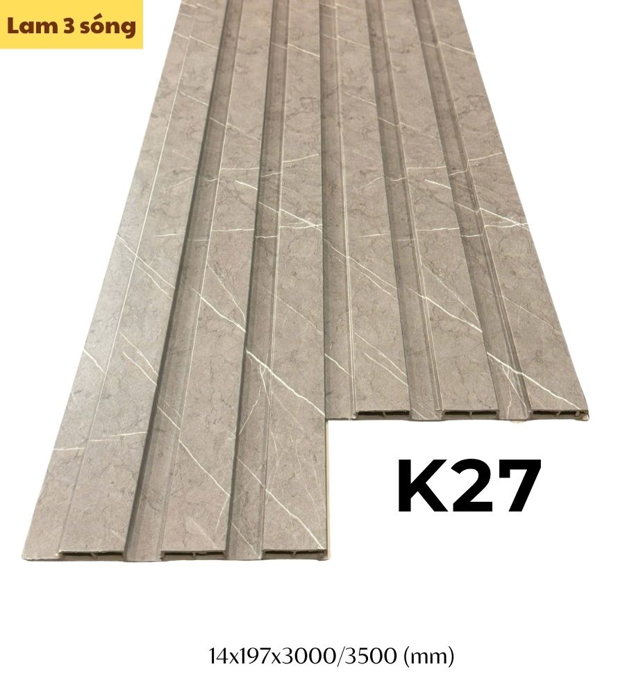 Tấm ốp lam 3 sóng thấp K-27