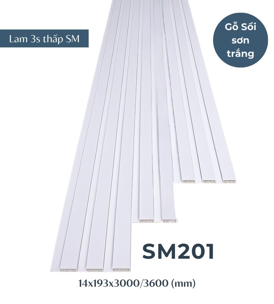 Tấm ốp lam 3 sóng thấp SM-201