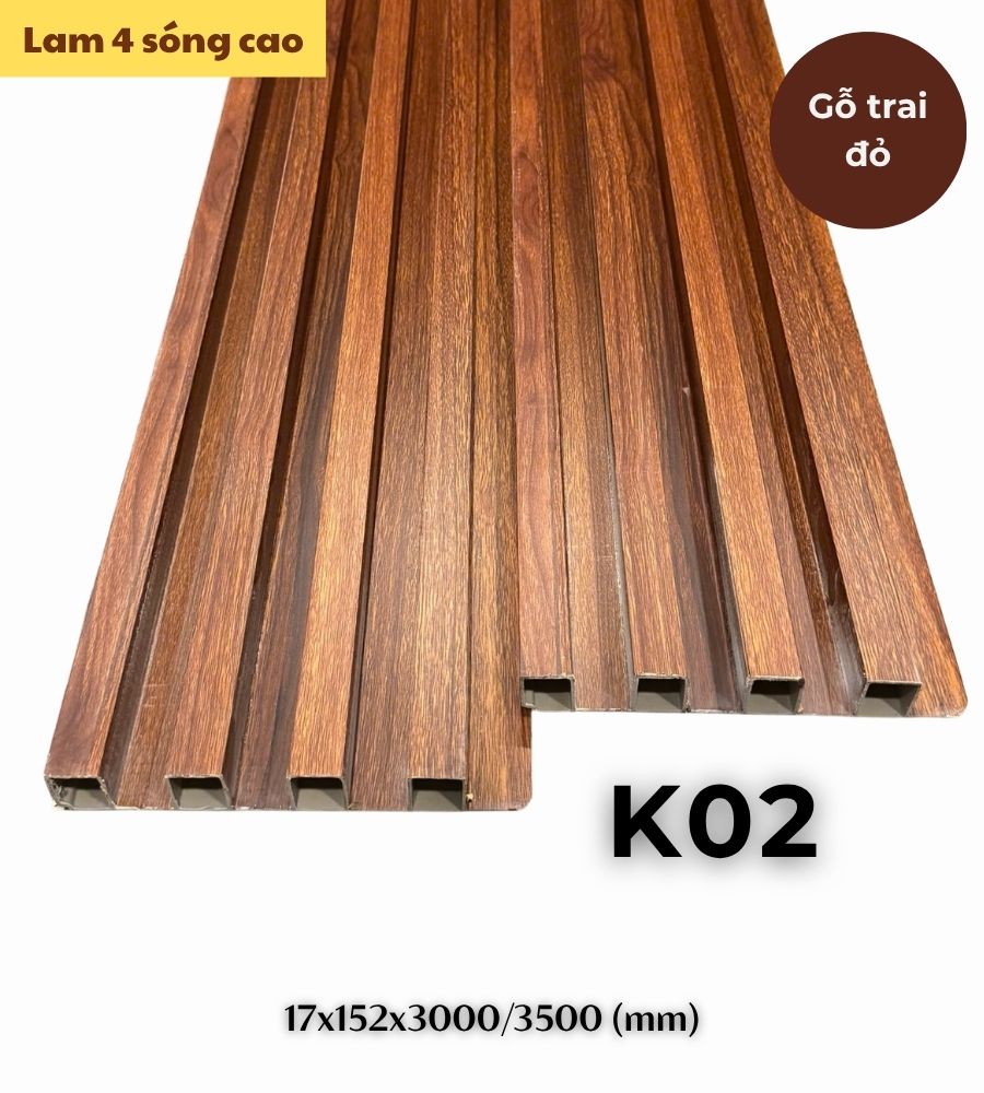 Tấm ốp lam 4 sóng cao K-02