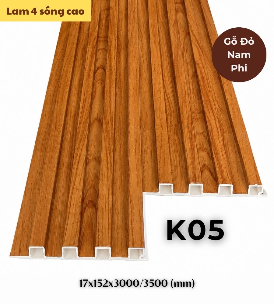 Tấm ốp lam 4 sóng cao K-05