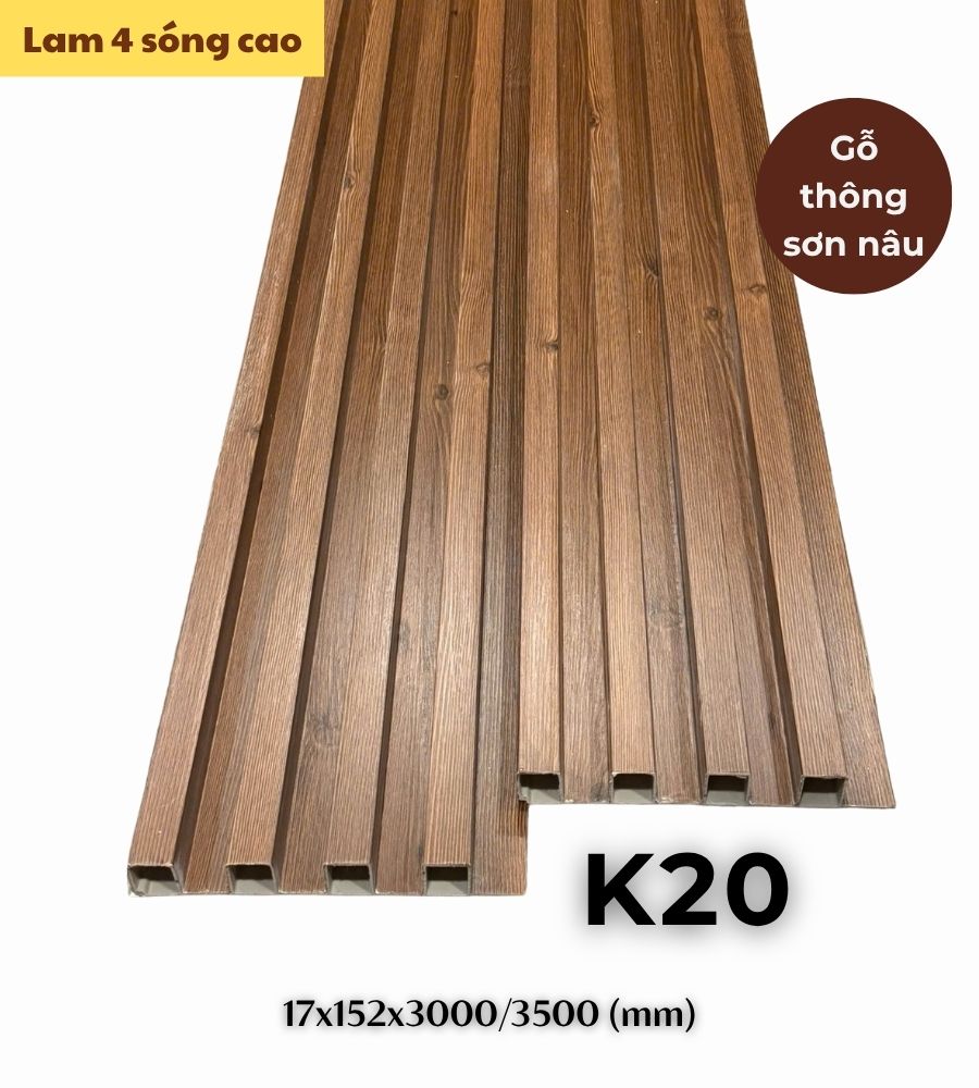 Tấm ốp lam 4 sóng cao K-20