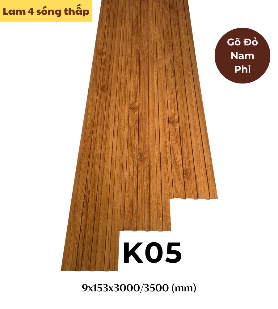 Tấm ốp lam 4 sóng thấp K-05