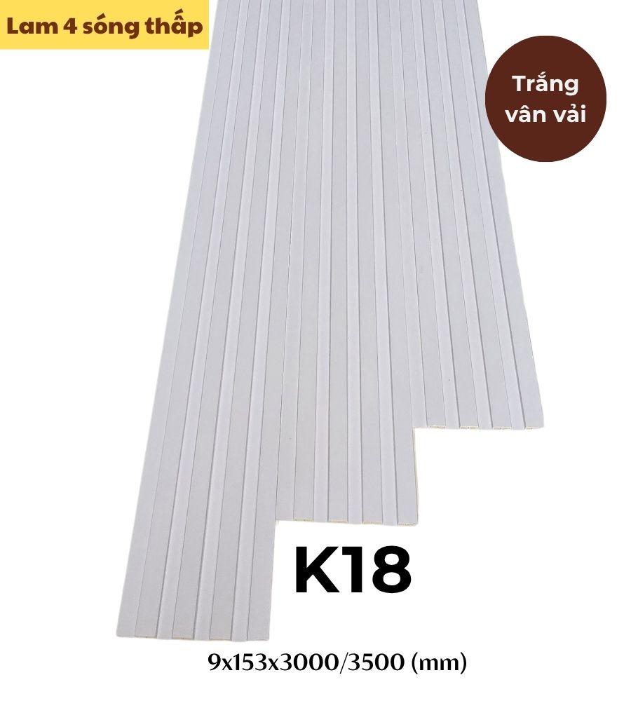 Tấm ốp lam 4 sóng thấp K-18