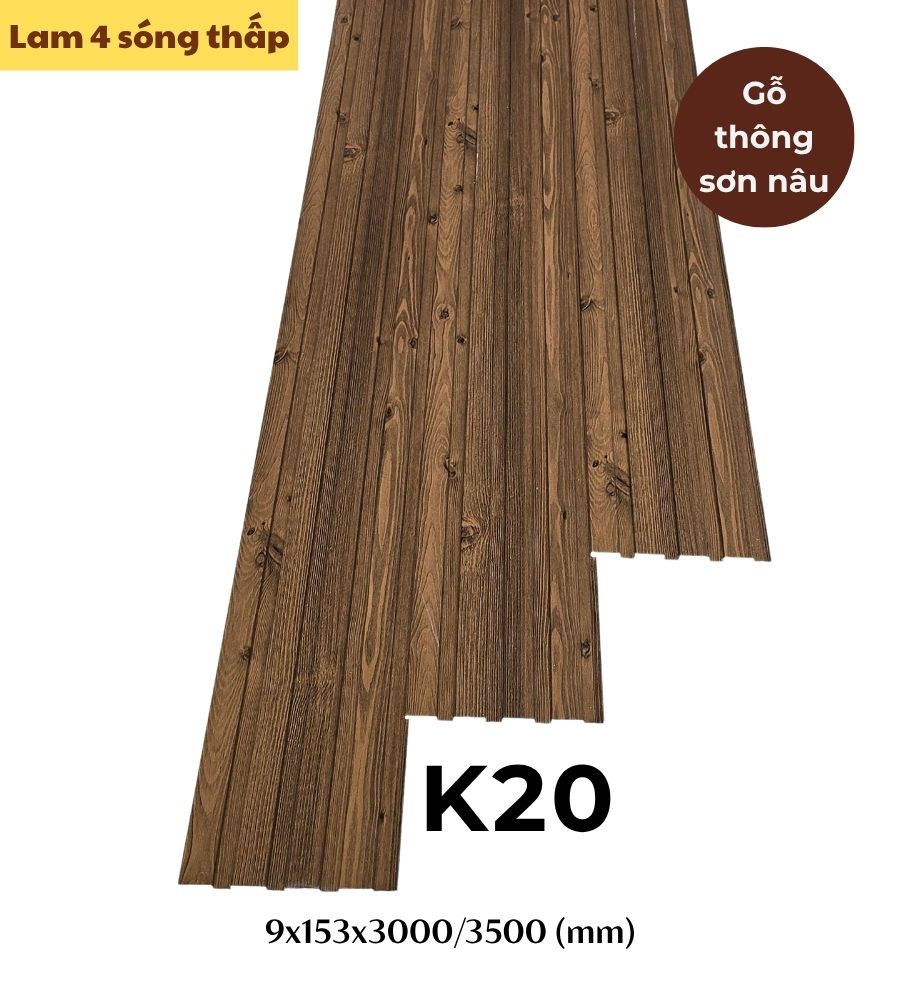 Tấm ốp lam 4 sóng thấp K-20