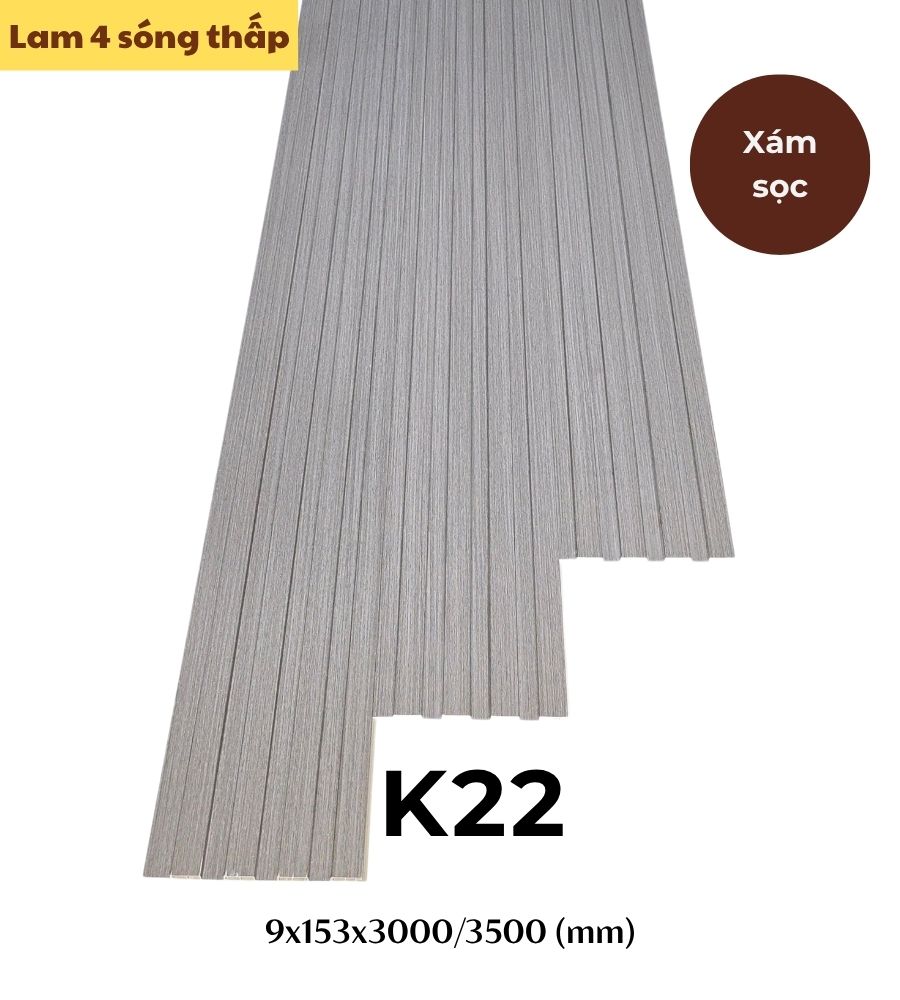 Tấm ốp lam 4 sóng thấp K-22