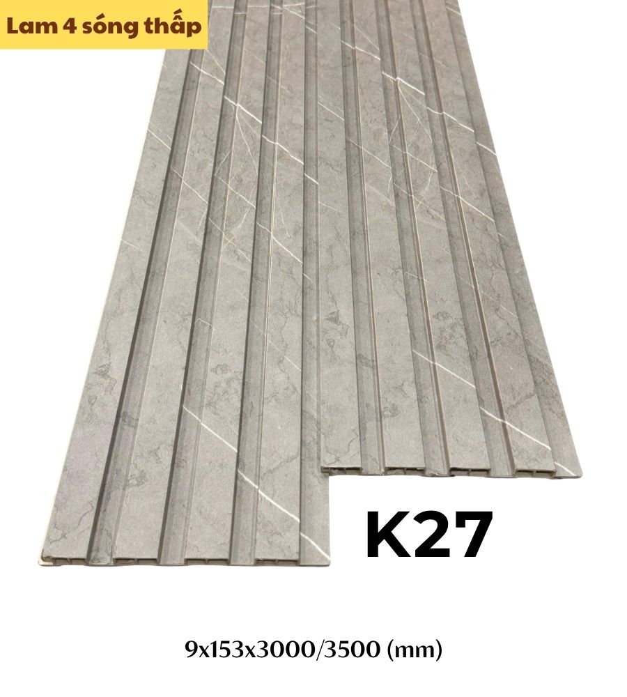 Tấm ốp lam 4 sóng thấp K-27