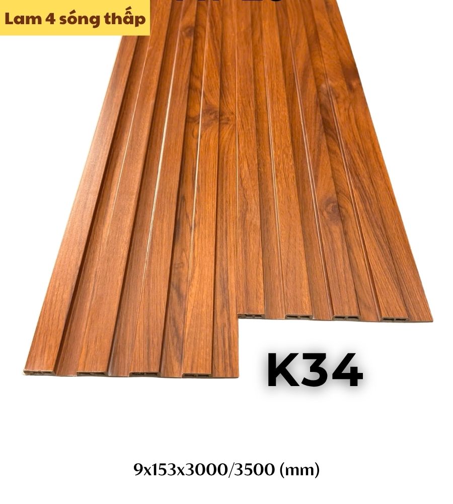 Tấm ốp lam 4 sóng thấp K-34