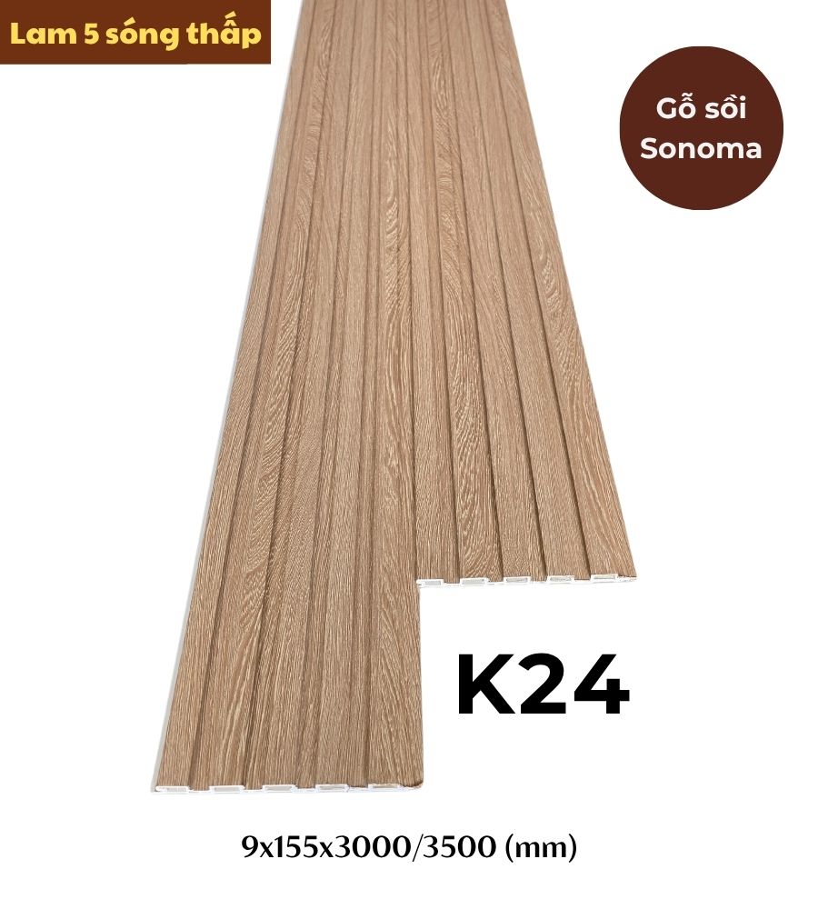 Tấm ốp lam 5 sóng thấp K-24