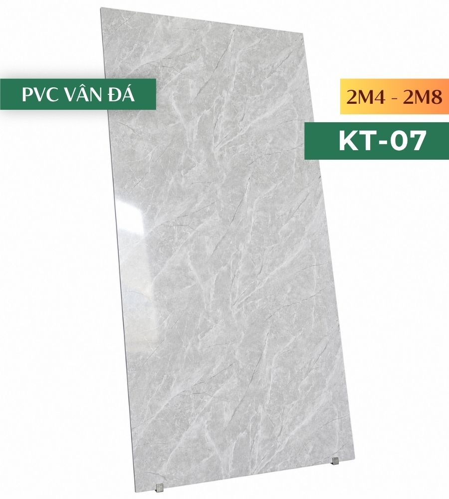 Tấm ốp PVC vân đá KT-07