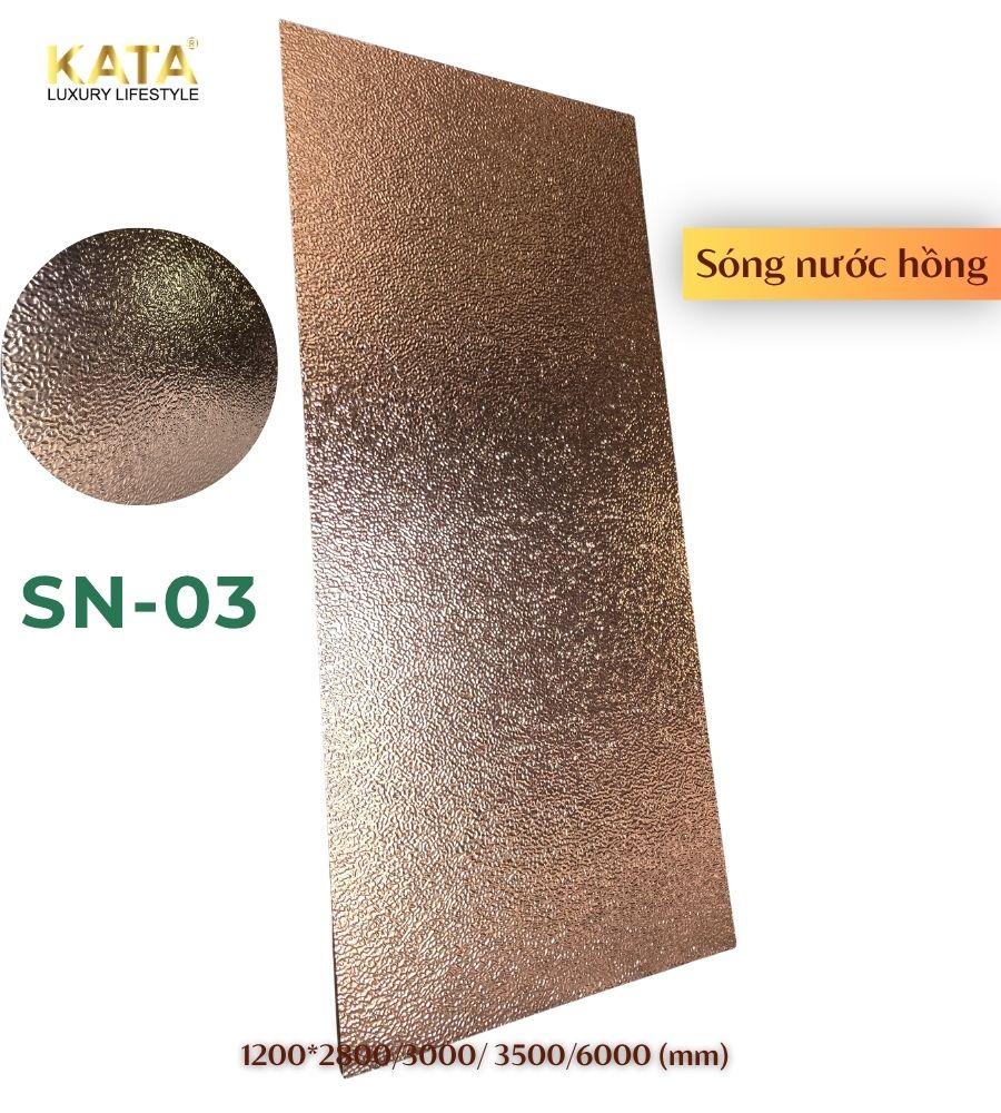 Tấm ốp than tre sóng nước SN-03