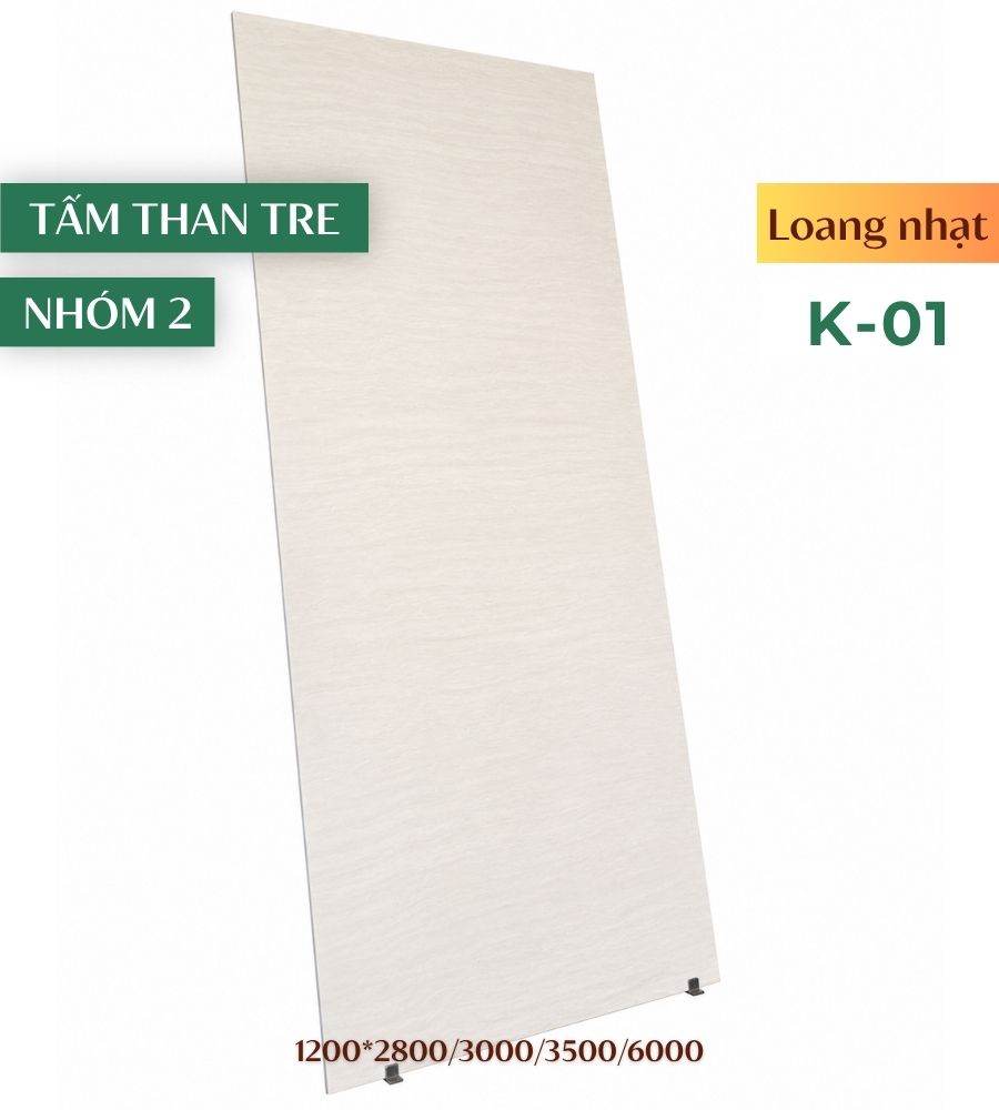 Tấm ốp than tre loang K-01