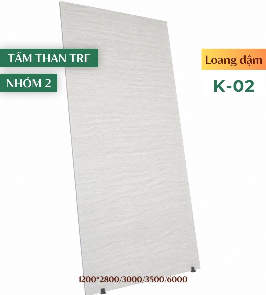 Tấm ốp than tre loang K-02