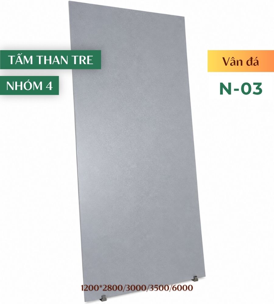 Tấm ốp than tre nhũ N-03