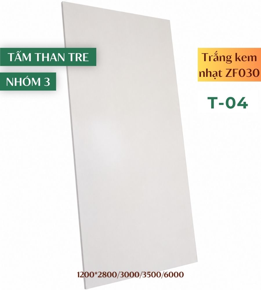 Tấm ốp than tre trắng T-04