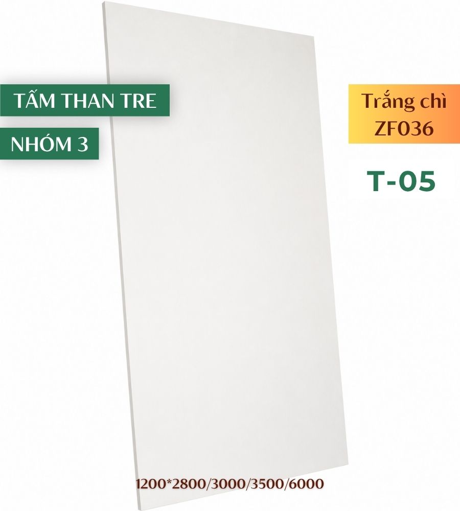 Tấm ốp than tre trắng T-05