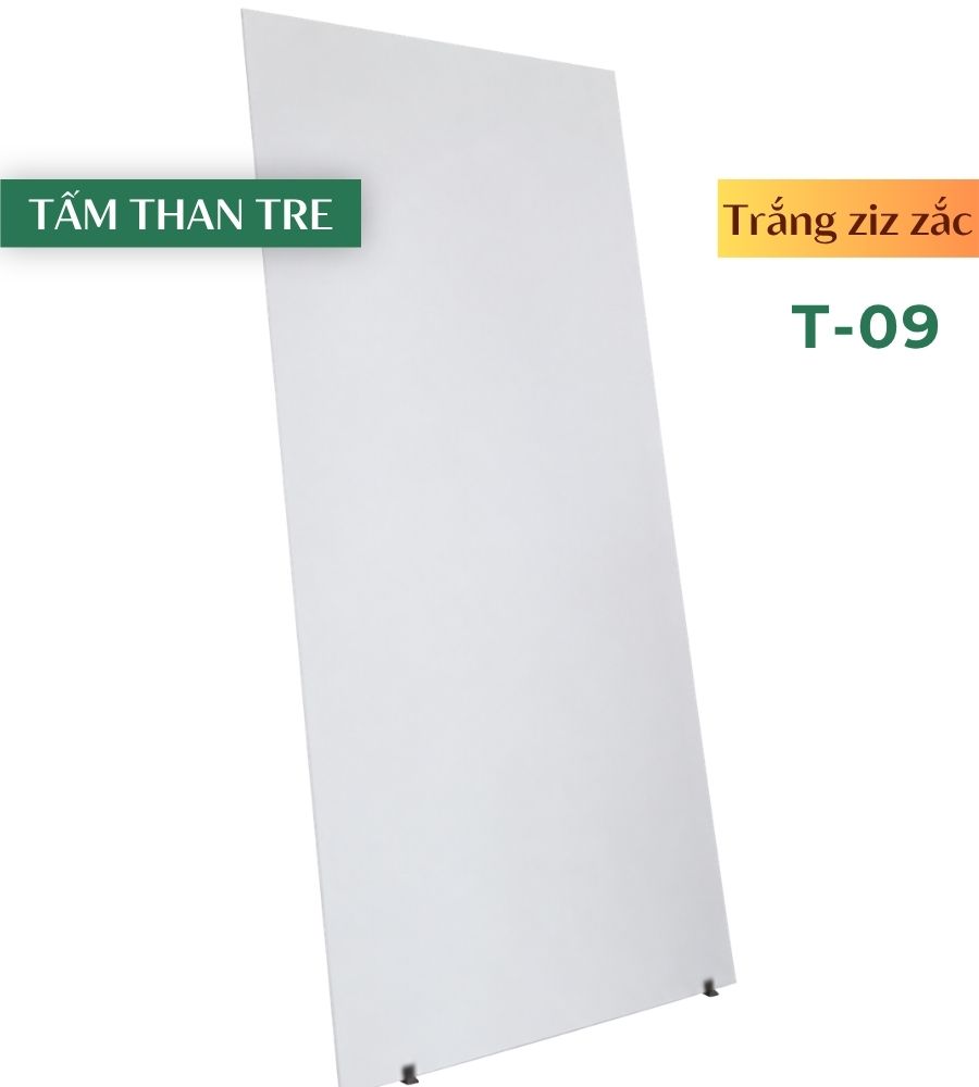 Tấm ốp than tre trắng T-09