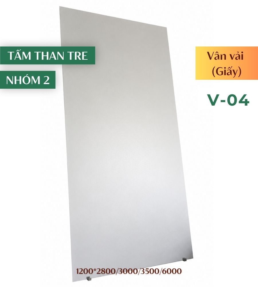 Tấm ốp than tre vân vải V-04
