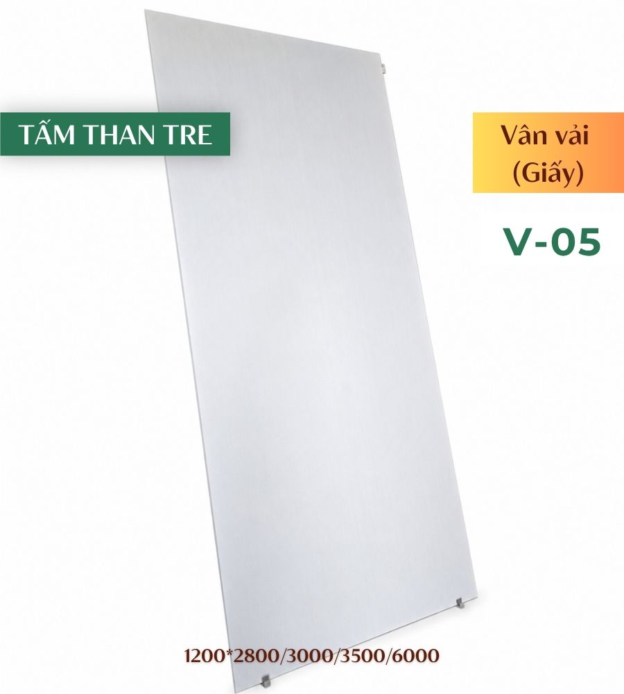Tấm ốp than tre vân vải V-05