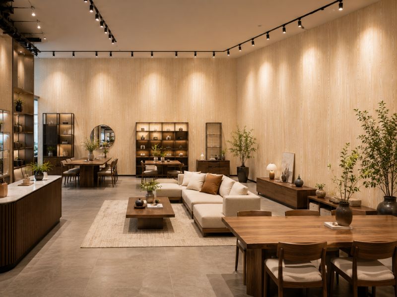 Tấm ốp Nano K-16 tại showroom