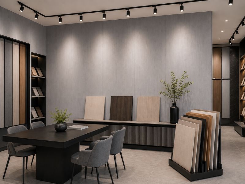 Tấm ốp Nano K-22 showroom