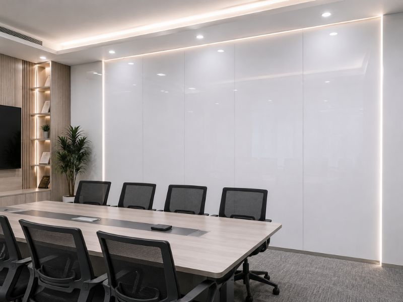 Tấm ốp Nano K-41 tại phòng họp