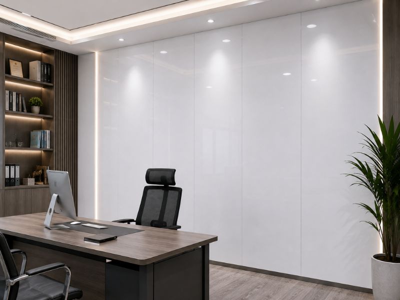 Tấm ốp Nano K-41 tại phòng làm việc