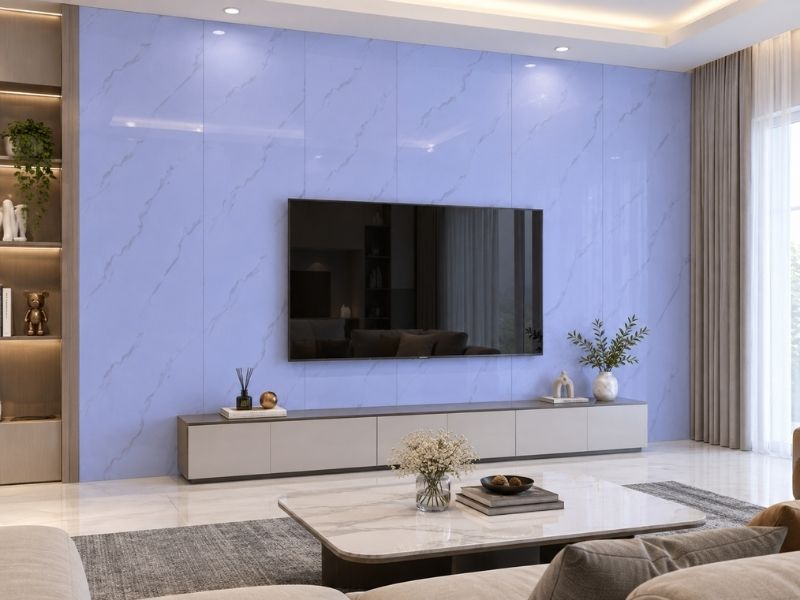 Tấm ốp Nano KW-13 tại phòng khách