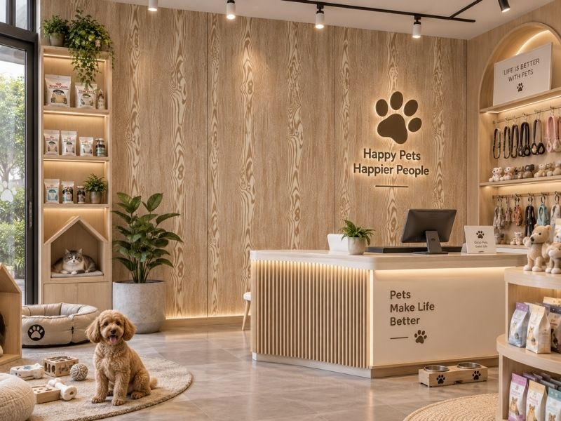Tấm ốp Nano KW-16 tại pet shop
