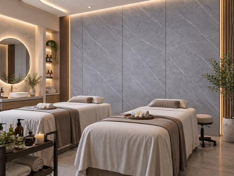 Tấm ốp Nano X-27 tại spa