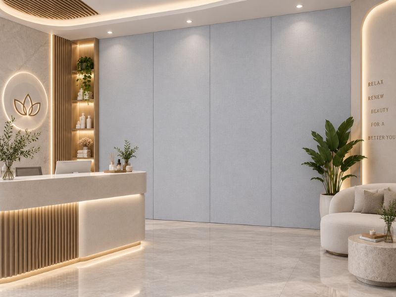 Tấm ốp Nano X-30 tại spa