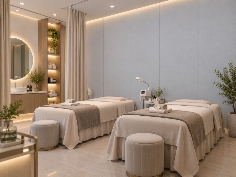 Tấm ốp Nano X-30 tại spa
