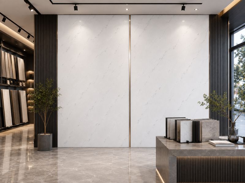 Tấm ốp PVC vân đá KT-01 Showroom
