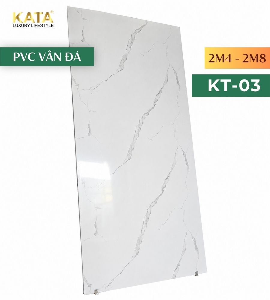 Tấm ốp PVC vân đá KT-03