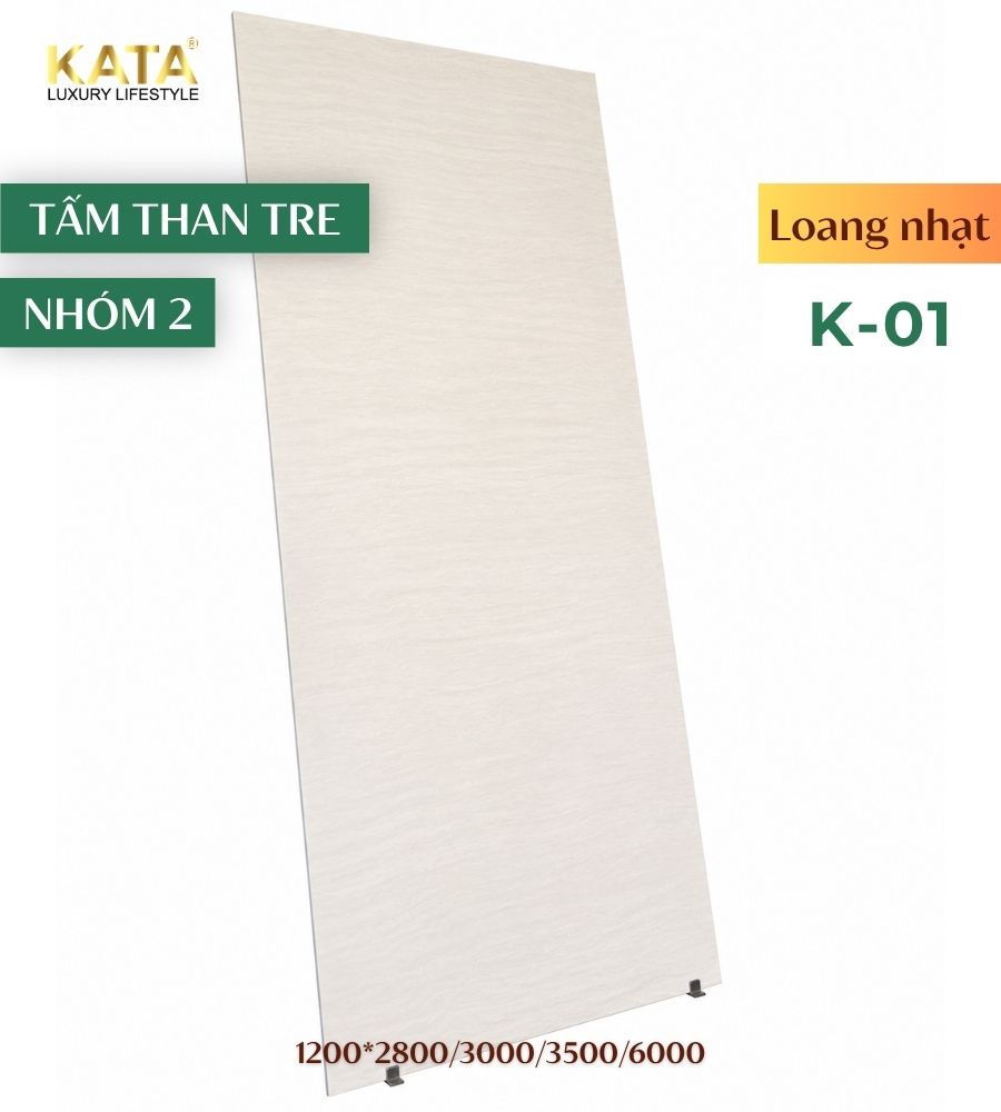 Tấm ốp than tre loang K-01