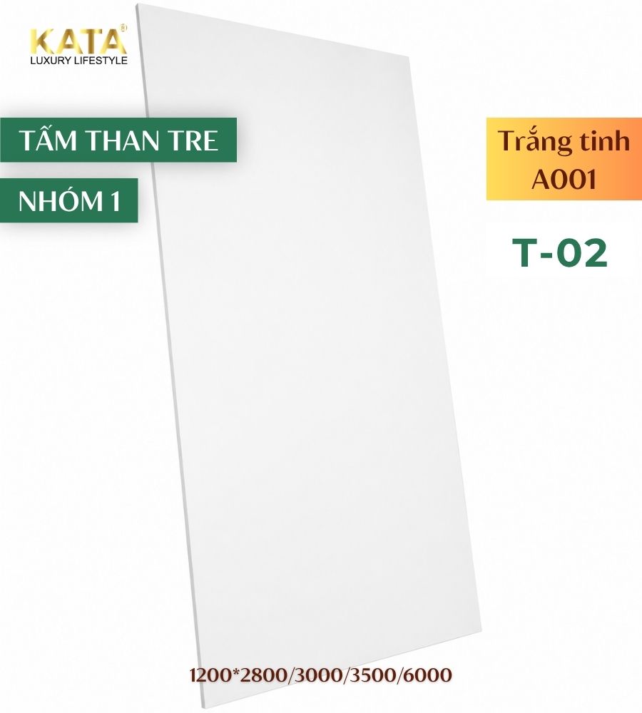 Tấm ốp than tre trắng T-02