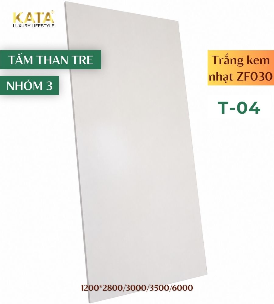 Tấm ốp than tre trắng T-04