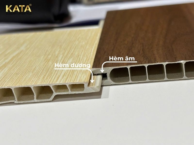 Hèm khóa của tấm ốp Nano