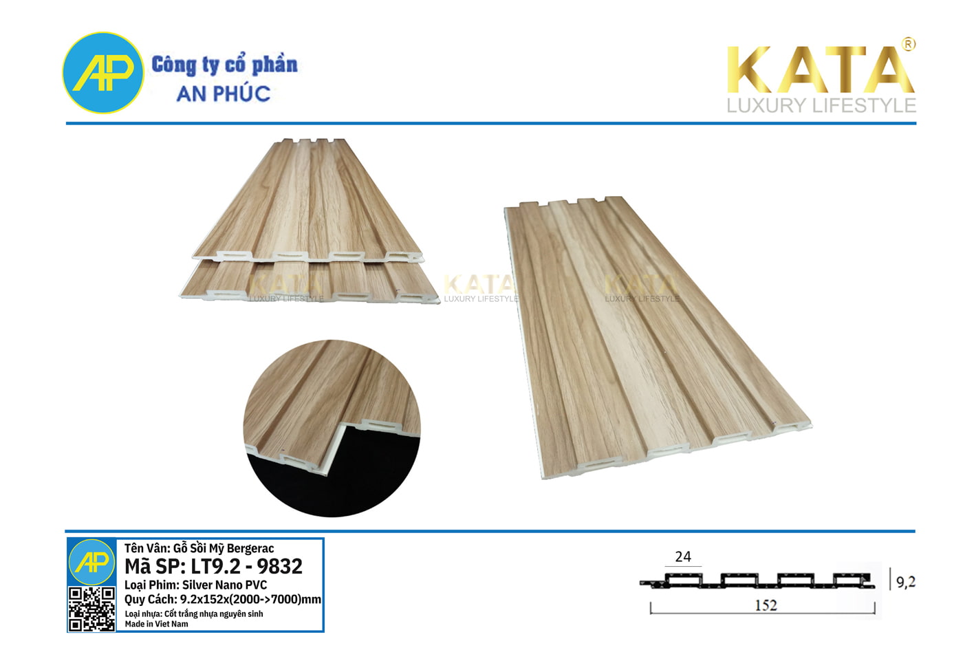 Tấm ốp lam sóng thấp 9832