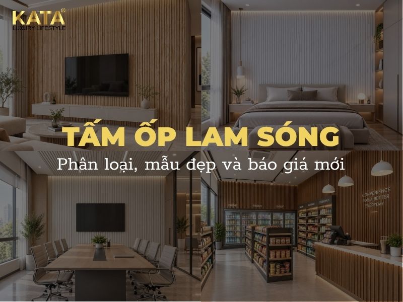 Tấm ốp lam sóng là gì? Phân loại, mẫu đẹp và báo giá mới 2026