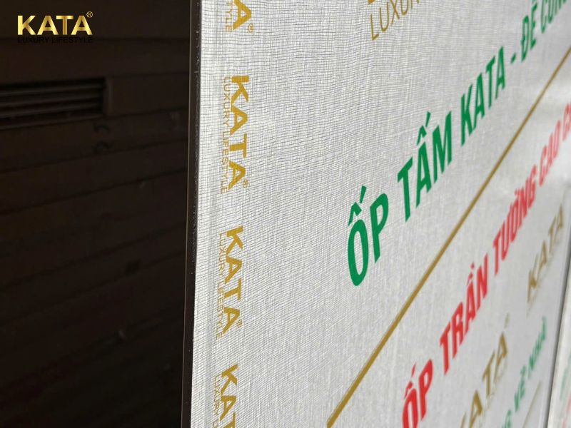Tấm ốp than tre tại KATA Việt Nam